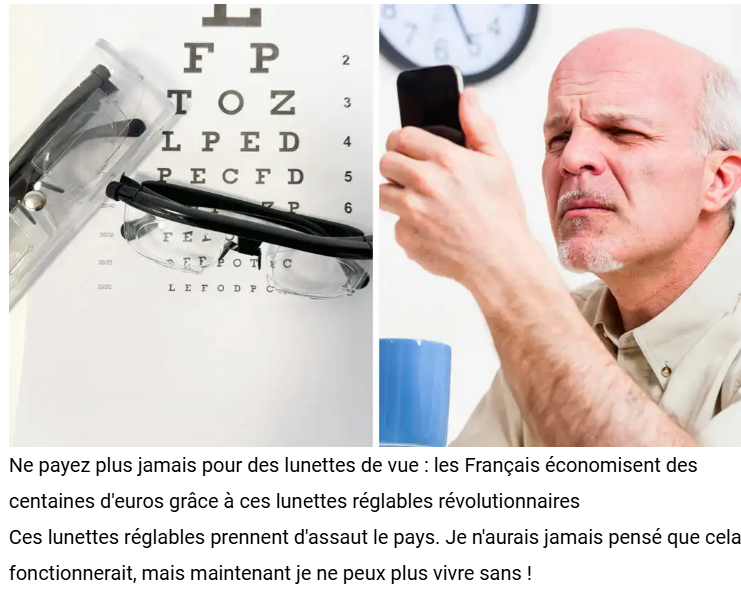 PrimaFocus Lunettes de vue réglables