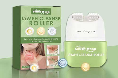 Crème de Nettoyage Lymphatique en rouleau – adieu aux gonflements du cou, Goitre et Kyste