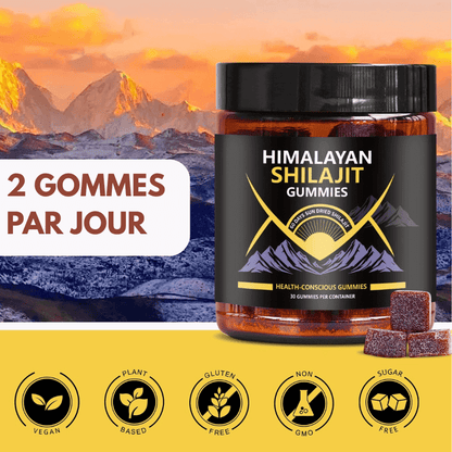 Gummies Pures De Shilajit