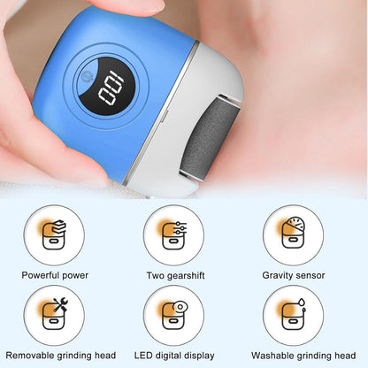 🦶 Mini Ponceuse Électrique pour Pédicure – Votre alliée beauté pour des pieds doux et impeccables à la maison !