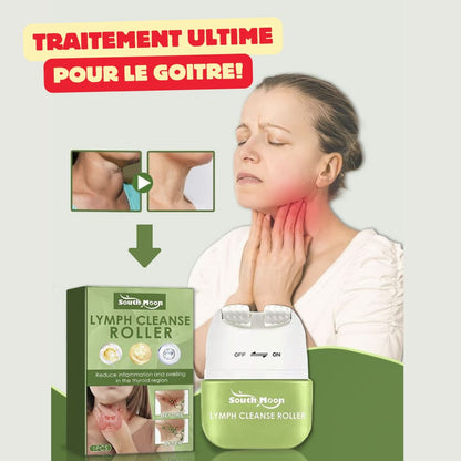 Crème de Nettoyage Lymphatique en rouleau – adieu aux gonflements du cou, Goitre et Kyste