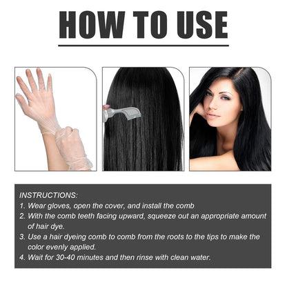 Crème de teinture pour cheveux aux fruits naturels